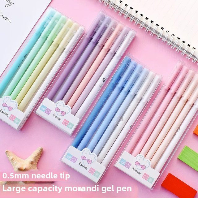 Morandi Gel Pens Multicolour mit feiner Nadelspitze für Schule und Büro - Bild 1