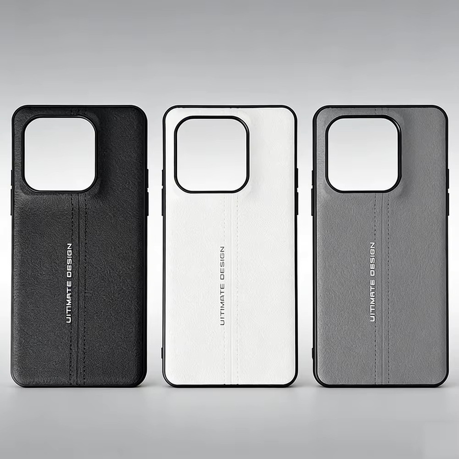 Luxuriöse Business-Handyhülle aus PU-Leder für Motorola Moto Edge 70 Ultra in Schwarz - Bild 2