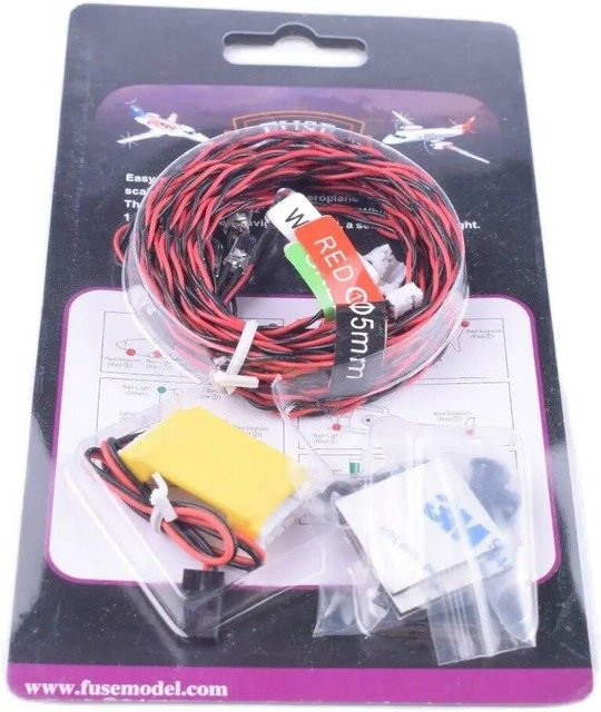 Hengfuntong-Elec RC LED-Beleuchtungs Set für Flugzeuge und Hubschrauber - Bild 1