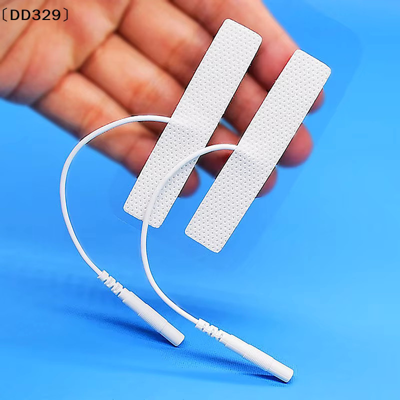 JETTING Ersatz-Elektrodenpads aus Vliesstoff, 2 Stück, 1,2 x 6,5 cm - Bild 1