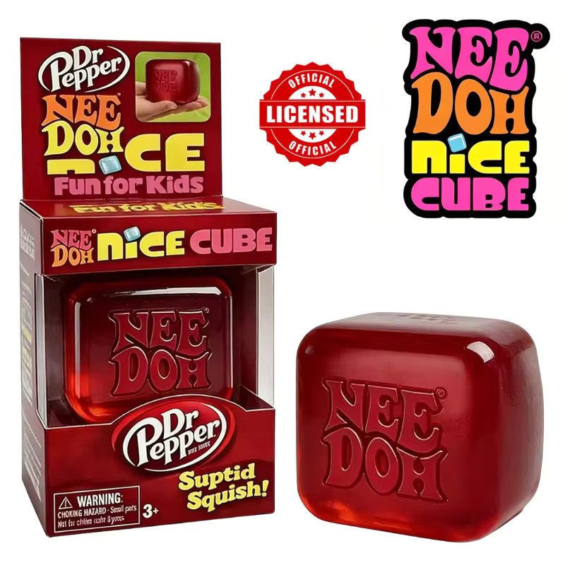 Needoh Nice Cube, Sensorischer Stressabbau-Würfel, Fidget-Tool - Bild 2