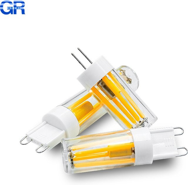 GRZBI G9 LED-Birne COB als Ersatz für Halogenlampen, Cool White, 3 W, 220 V - Bild 1