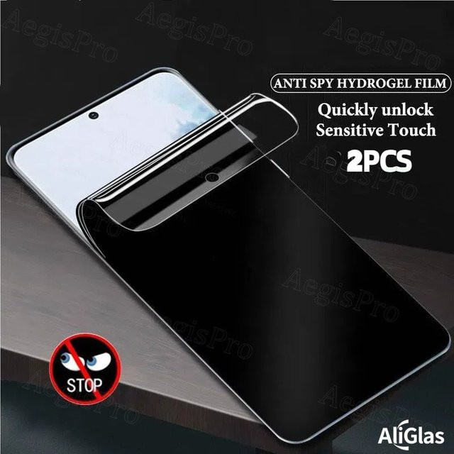 2 Stück Privatsphäre Hydrogelfolie für Google Pixel 10 9 8 8a 8 Pro 9 Pro 9 Pro XL Serie mit vollständiger Abdeckung - Bild 1