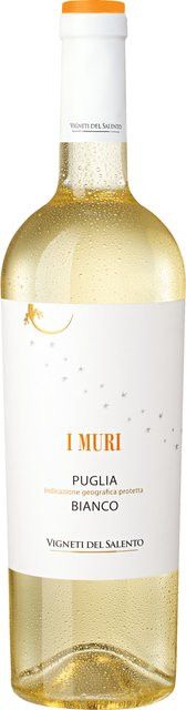 Vigneti di Salento I Muri Bianco Chardonnay Weißwein, Apulien, 2024, trocken, 0,75 l - Bild 1