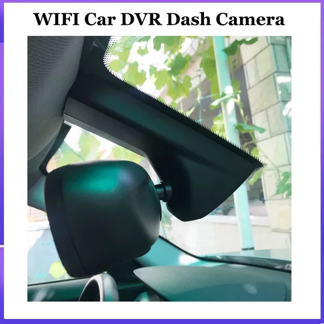 Melladen Mustache Wifi Dashcam 4K 2K in Schwarz für BMW F07 F10 F15 F20 F21 F22 F23 F25 F26 F30 F31 F32 F33 F34 F36 F39 F45 - Bild 1