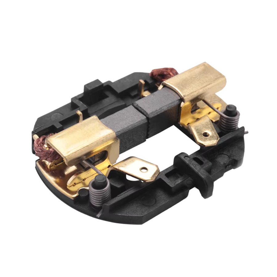 DeWalt Kohlebürstenhalter-Baugruppe und Bürstenbox-Set in Schwarz für DCD730 DCD735 DCD780 DCD785 654258-00 - Bild 1
