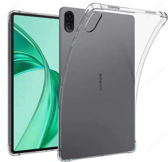 Transparente TPU-Schutzhülle für Honor Pad Modelle in Transparent und Grau - Bild 1