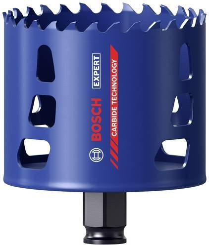 Bosch EXPERT Tough Lochsäge mit Carbide-Spitzen in Blau, Durchmesser: 76 mm - Bild 1