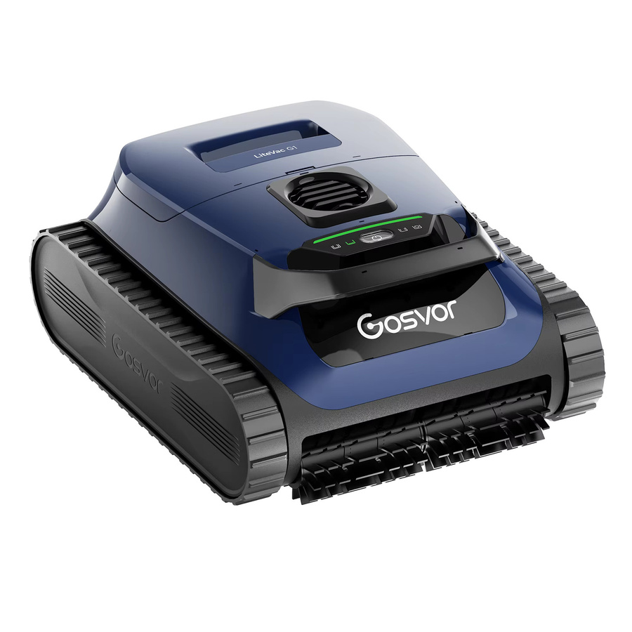 Gosvor LiteVac Pool Cleaner Roboter für eingelassene und oberirdische Pools, Grau-Blau - Bild 8