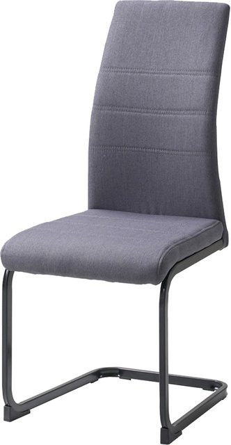 HTI-Living Schwingstuhl SallyP in Grau mit Stoffbezug und modernem Design - Bild 1