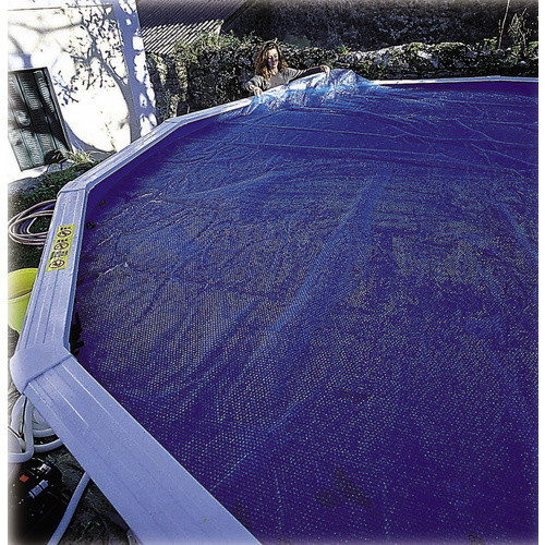 GRE Abdeckplane aus Polyethylen in Blau, Breite: 370 cm - Bild 4