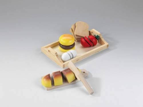 Holztablett und Holzmahlzeit von No Name - Bild 1
