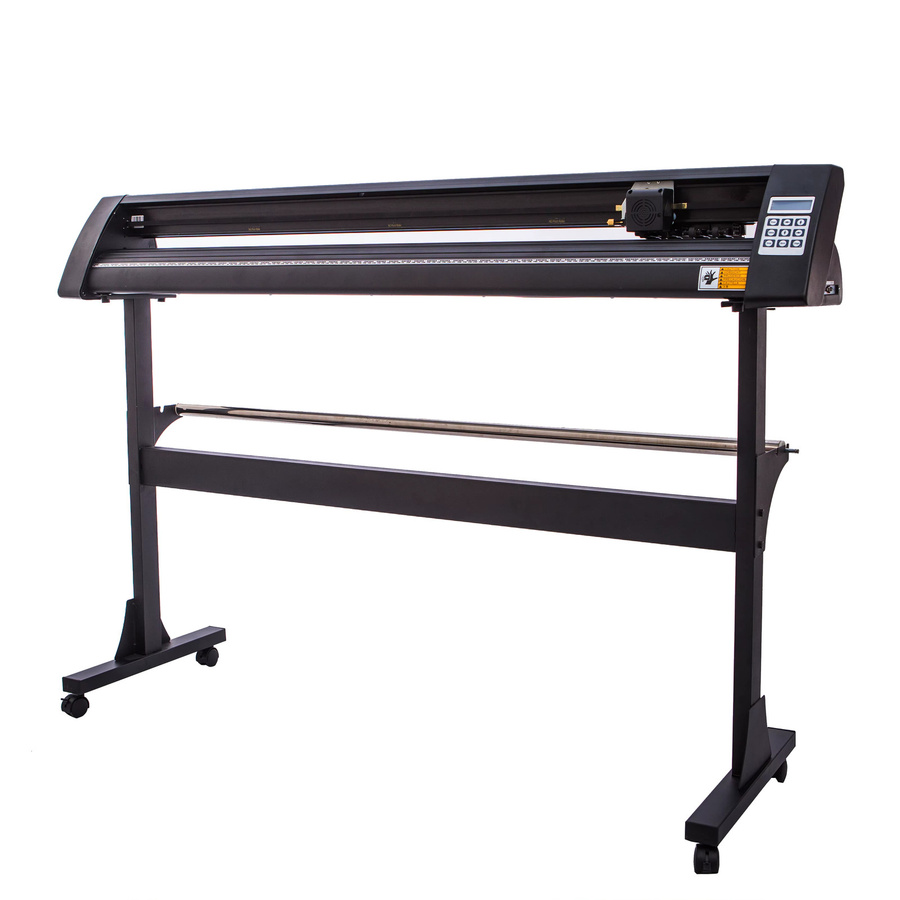 BMAD KH-720 Vinyl-Schneidemaschine 28 Zoll mit Ständer, halbautomatische Plotter-Schneidemaschine für Kontur-Aufkleber und Schilderherstellung in Schwarz - Bild 4
