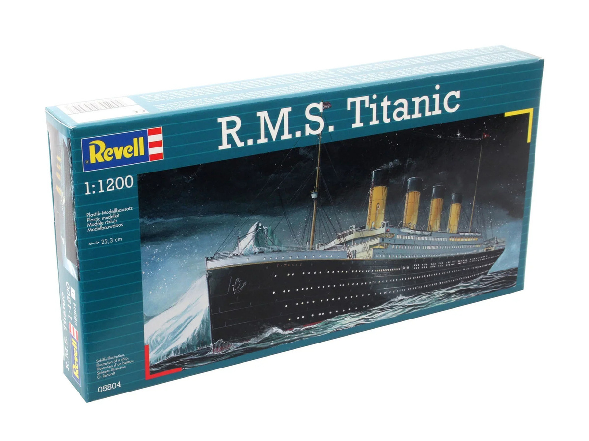 Revell Titanic Schiffsmodell Bausatz 1:1200 - Bild 4