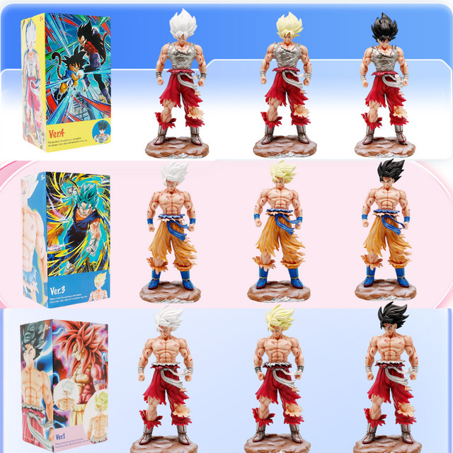 Bandai Dragon Ball Son Goku Super Saiyajin Actionfigur, 17 cm - Bild 1