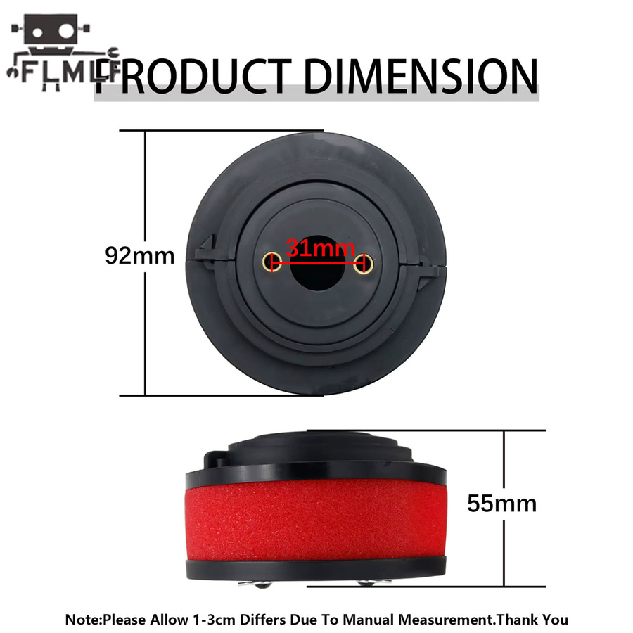 Rofun Luftfilter oder Schwamm Kit für 1/5 Losi 5ive-t Rovan LT King Motor X2 oder BAJA 5B 5T 5SC LKW Teile, Fahrzeuge, Zubehör - Bild 4