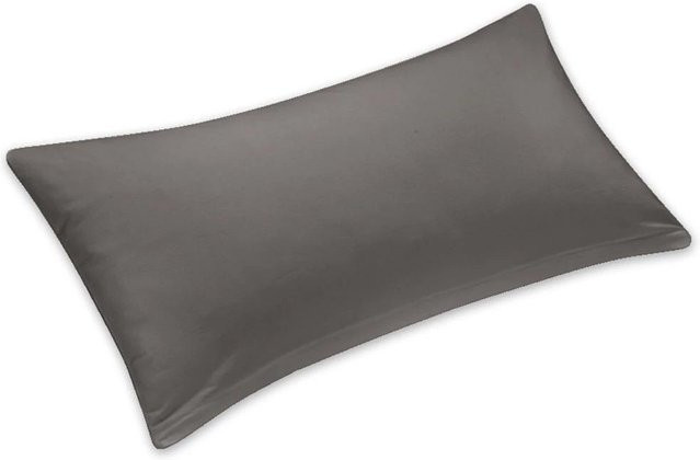 Select Home Kissenbezug Grau aus Baumwolle mit Reißverschluss B/H: 40 x 80 cm - Bild 1