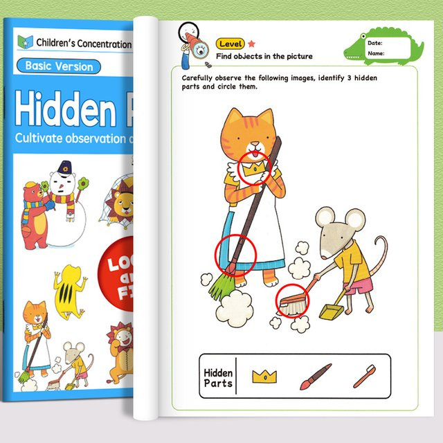 Brozebra Lernbuch, Montessori-Kinder, Vorschulspielzeug - Bild 1