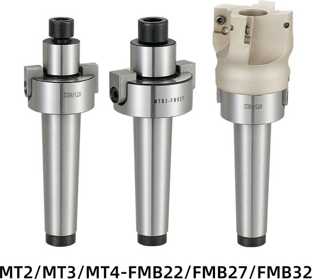 Morse FMB Werkzeughalter für CNC Flächenfräsen BAP 300R 400R in Silber - Bild 1