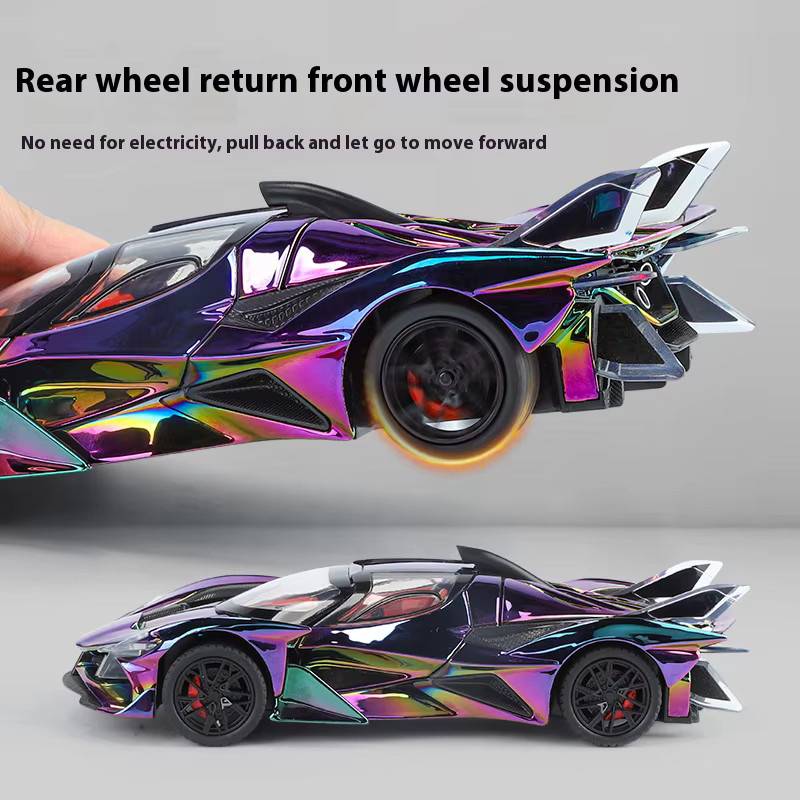 Maisto Apollo EVO Sportwagen Modell, 1:24, Bunt / Mehrfarbig, mit Sound und Licht - Bild 3