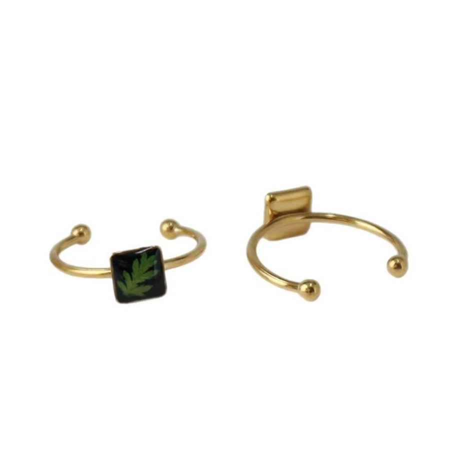Wency Ring Edelstahl, Gold, Damen - Bild 2