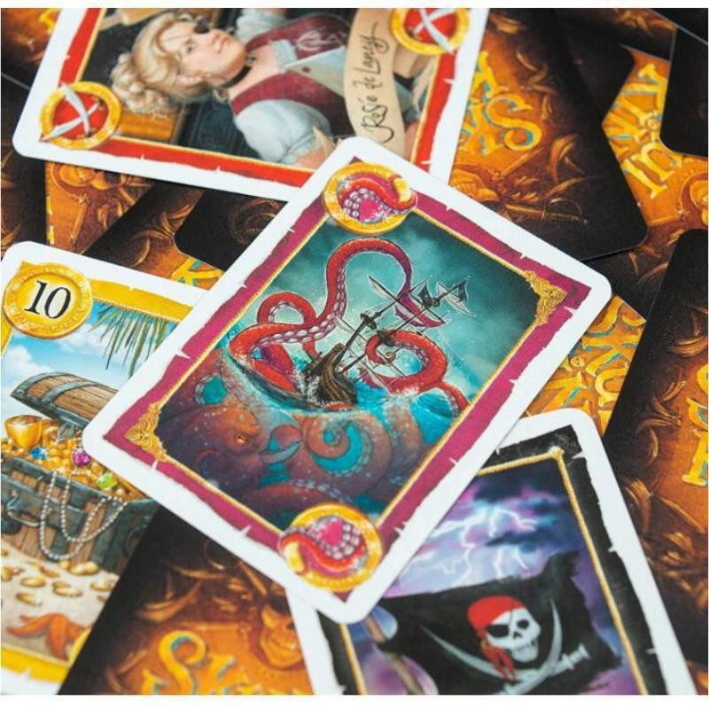 TUYUE Skull King Piraten Skelett Brettspiel Party ab 4-6 Jahren - Bild 6