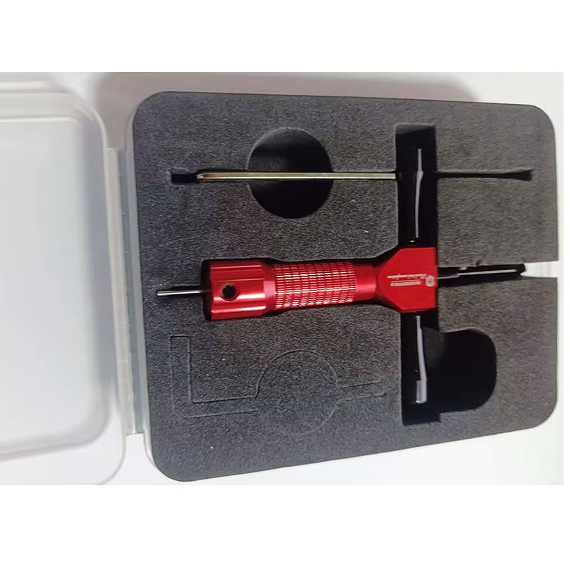 HAOSHI Universal Lock Tool Blade Red mit Kunststoffbox Professionelles Schlosserwerkzeug - Bild 2