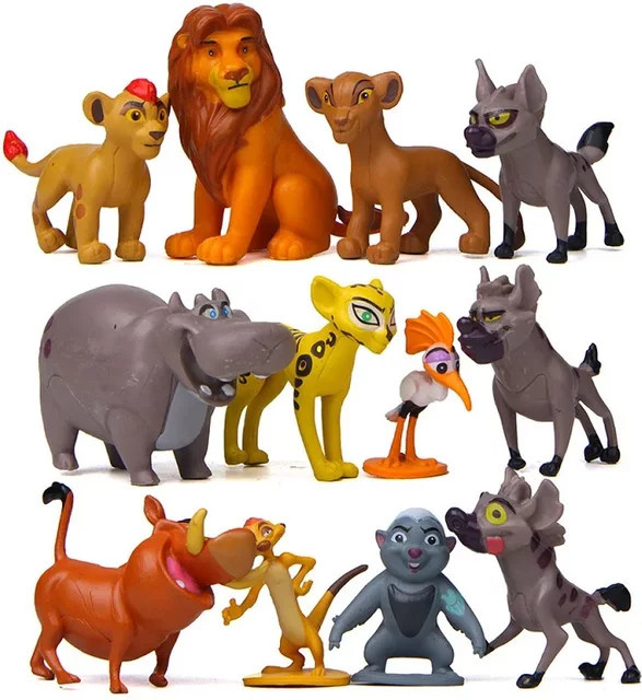 Potdemiel Der Löwenkönig Kion Simba Actionfiguren, 12-teiliges Set, Disney - Bild 1