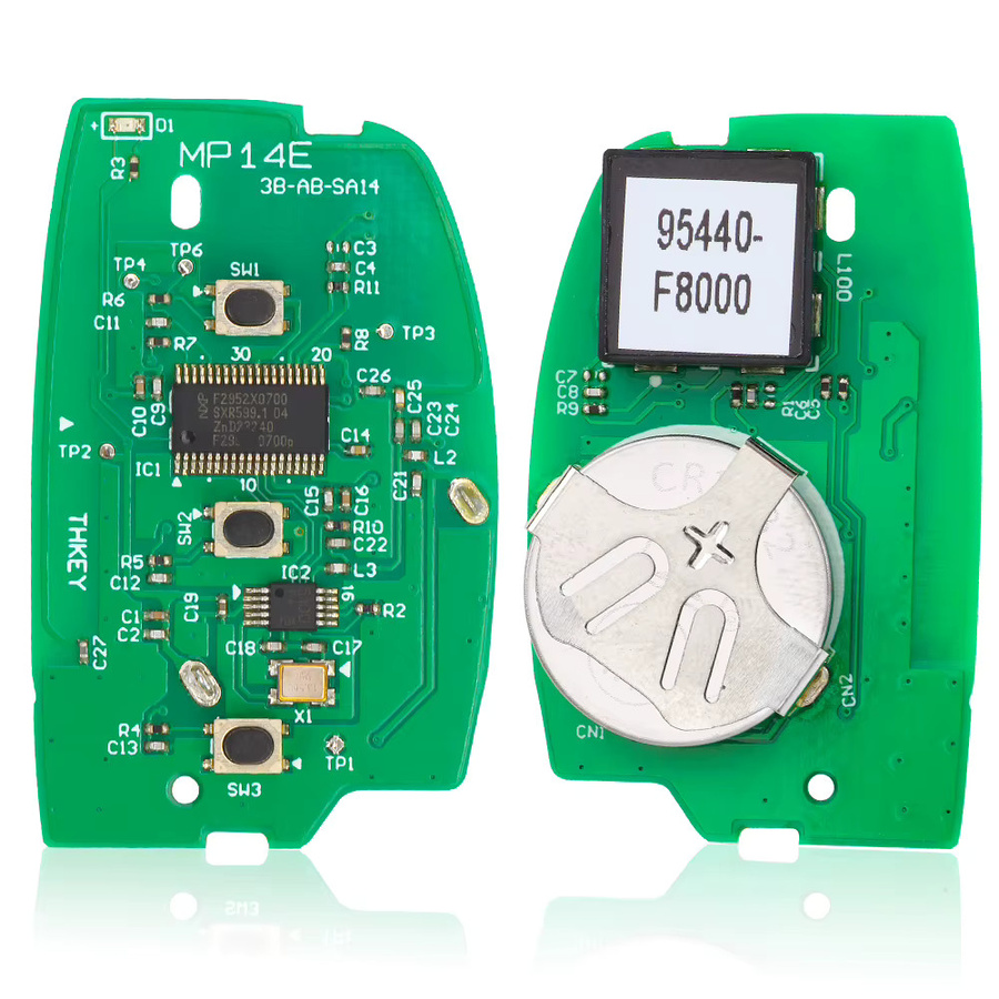KEYECU Smart Remote Key 433 MHz ID47 Chip Fob mit 3 Tasten für Hyundai Tucson 2016 2017 2018 (95440-F8000) - Bild 6