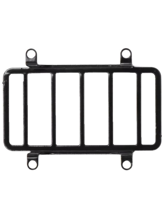 Traxxas A19Q Metall-Seitenlichtabdeckung, Rücklicht-Abdeckung, Scheinwerfer-Abdeckungssatz, Schwarz - Bild 3