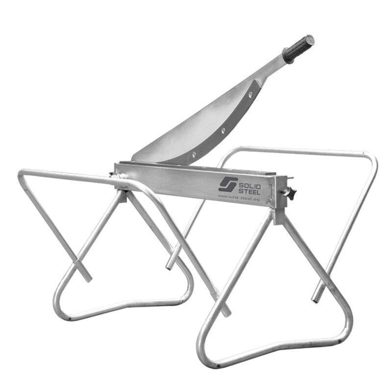 Blechschere für Pfannenmodule von Blachotrapez GmbH aus gehärtetem Stahl in Silber - Bild 1