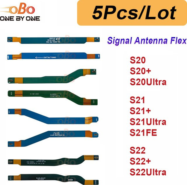 5er Set WIFI Signal Antennen Flexkabel für Samsung Galaxy S20 S21 S22 Plus Ultra FE in Blau - Bild 1