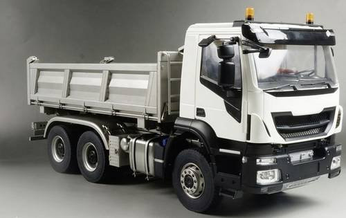 Thicon Models 55049 Stralis X-Way 3-Seitenkipper 6x6 Elektro RC Modell-LKW Bausatz im Maßstab 1:14