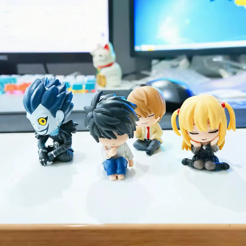 Bandai Death Note Figuren, Light Yagami, Amane Misa, Ryuk, Sitzende Sammlerstücke - Bild 4