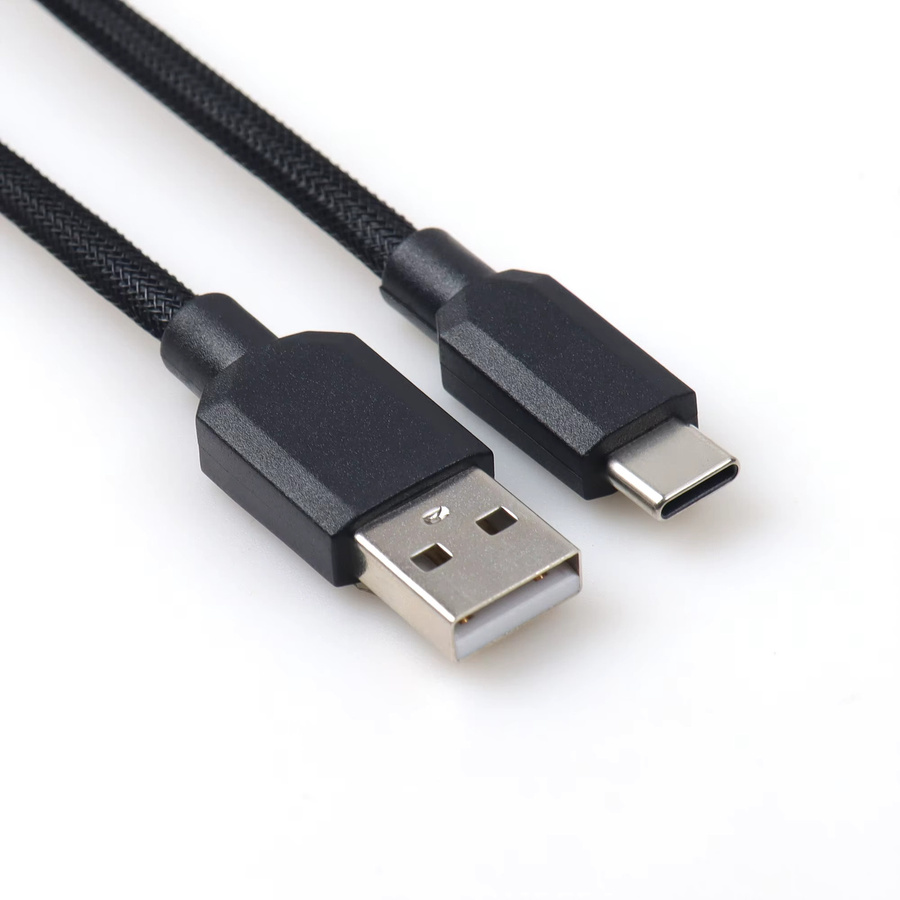 LANO YC8 Federserie Tastaturkabel mit Dual-Programmierungstechnologie USB-A zu USB-C in Schwarz Multicolour für mechanische Tastaturen - Bild 4