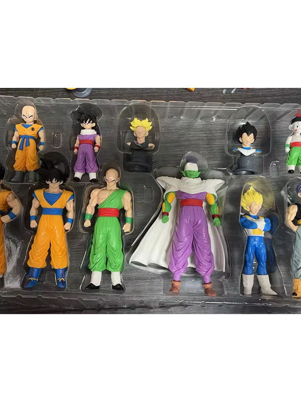 Bandai Dragon Ball Z Infinite Z Krieger Set mit 9 Figuren aus Kunststoff, mehrfarbig - Bild 6