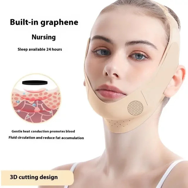 Cxbfg Gesicht Abnehmen Verband, V-Linie Shaper, Damen - Bild 1