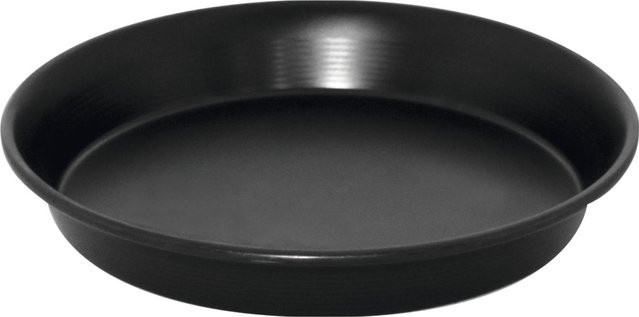 Schneider Pizzablech rund aus Stahl, Schwarz, Durchmesser: 24 cm, Höhe: 2,5 cm - Bild 1