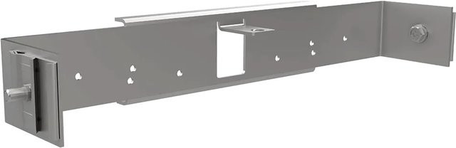Alcadrain Halterung für Wasserzähler für ALCASYSTEM Konstruktion aus verzinktem Edelstahl in Silber - Bild 1
