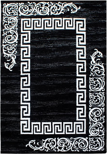 Ayyildiz Kurzflorteppich Miami 6620 Schwarz B/T: 240 x 340 cm - Bild 1