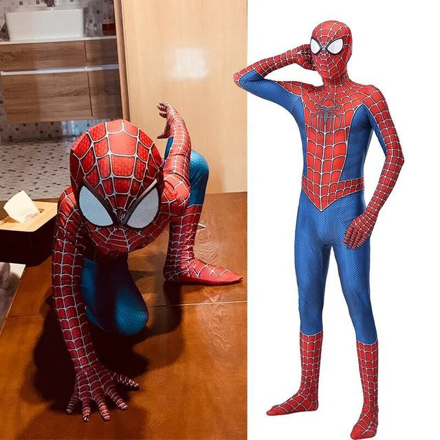 Bandai Marvel Superhelden-Cosplay-Jumpsuit, Rollenspiel-Kostüm, Fantasy, Plüsch / Textil - Bild 1