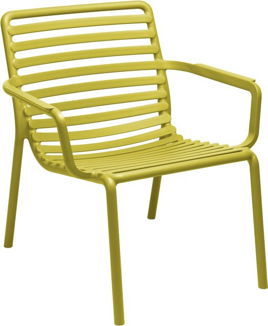 Nardi Doga Relax Sessel für Garten und Terrasse in mattem Gelb oder Grün - Bild 1