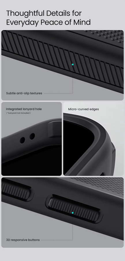 NILLKIN Frosted Shield Pro Schutzhülle für Xiaomi 17T und 17T Pro aus TPU und PC in Schwarz - Bild 5