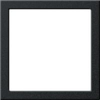 Gira Montagerahmen Adapter aus Glas in Schwarz, B/T/H: 4,5 x 4,5 x 4,5 cm - Bild 1