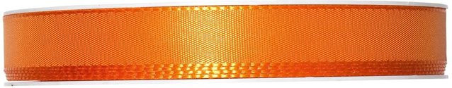 Halbach Taftband aus Polyester in Orange, Breite: 15 mm, Länge: 10 m - Bild 1