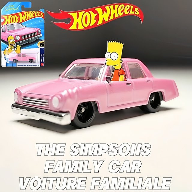 Hot Wheels Simpsons, Spielzeugauto, 1:64, Set / Bundle - Bild 1