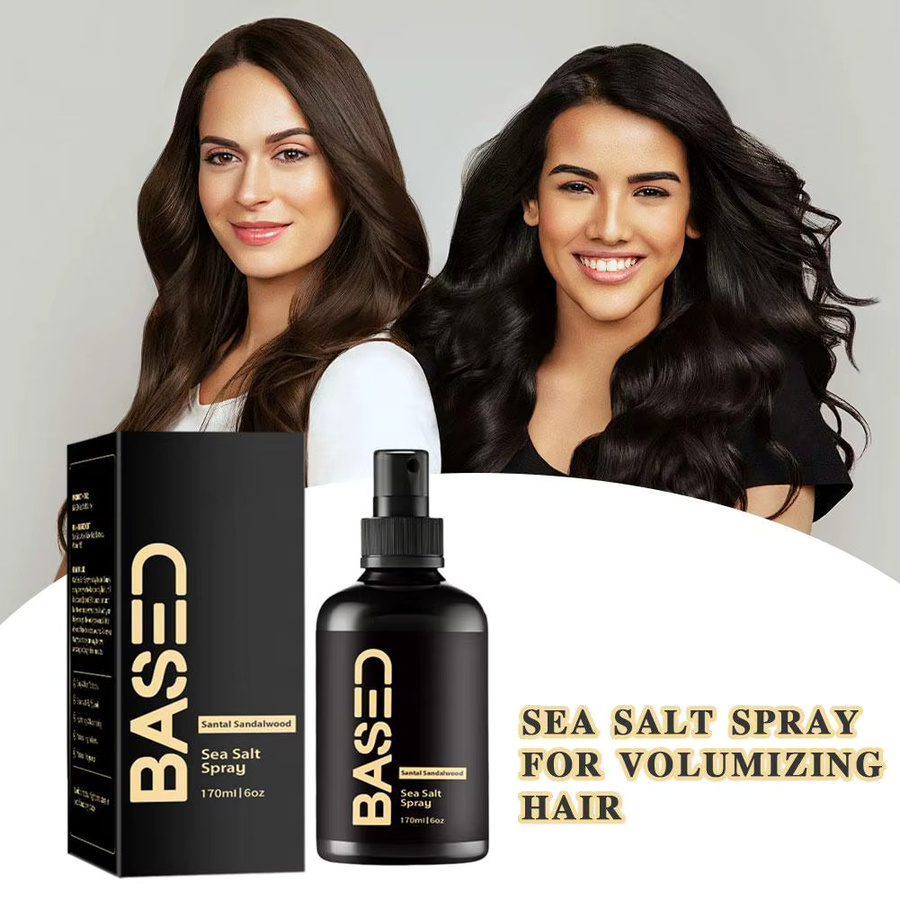 BASED Meersalz-Spray Santal Sandelholz, 170 ml, Unisex, Matt-Finish - Bild 4