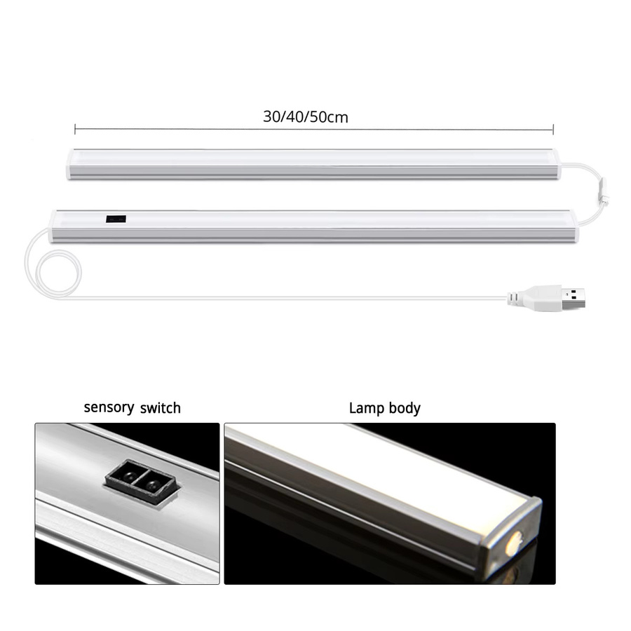 Lcamaw LED Leselampe mit USB Hand Scan Sensor für Bücher und zum Studieren - Bild 2