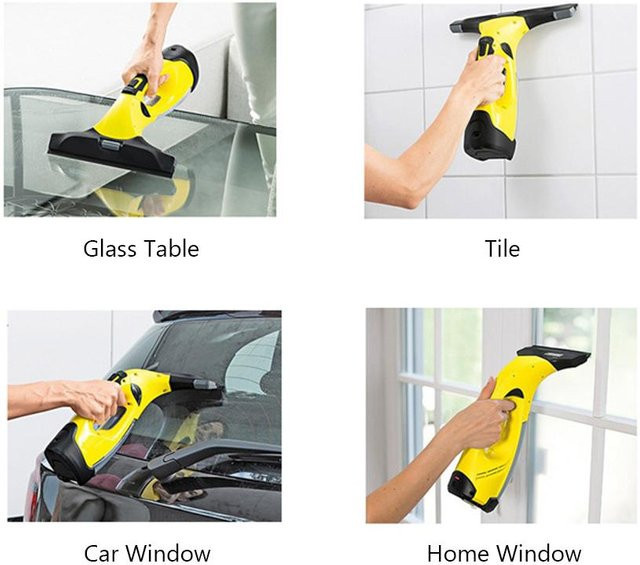Kärcher Ersatz-Fensterputzklingen Set, 2 Stück, Gelb, Breite: 28 cm - Bild 1