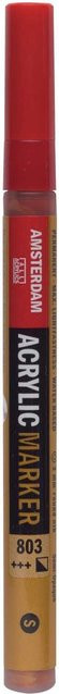 Amsterdam Acrylic Marker Gold mit feiner Spitze 1-2mm - Bild 1